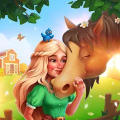 Скачать взломанную Homesteads: Dream Farm (Хомстедс)  [МОД Mega Pack] - полная версия apk на Андроид