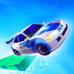 Скачать взломанную Ramp Racing 3D — Extreme Race  [МОД Unlocked] - полная версия apk на Андроид