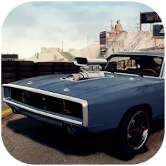 Скачать взломанную Charger Drift Simulator (Чарджер Дрифт Симулятор)  [МОД Меню] - полная версия apk на Андроид