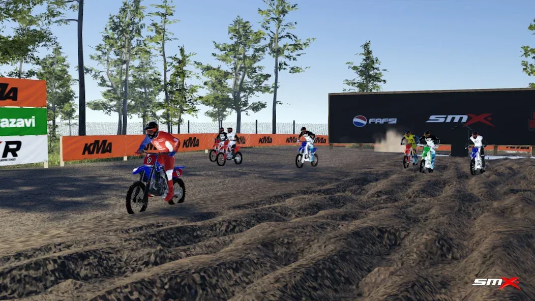 SMX: Supermoto Vs. Motocross (СМХ)  [МОД Mega Pack] Screenshot 4