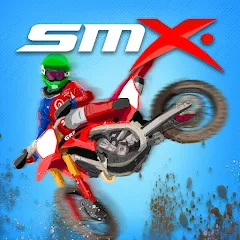 Скачать взлом SMX: Supermoto Vs. Motocross (СМХ)  [МОД Mega Pack] - стабильная версия apk на Андроид