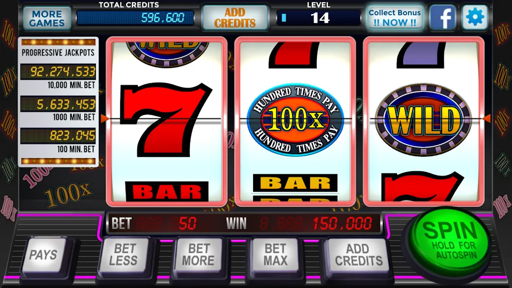 777 Slots Casino Classic Slots (Слоты Казино Классические Слоты)  [МОД Unlimited Money] Screenshot 1