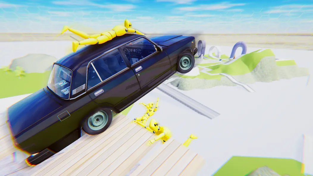 VAZ Crash Test Simulator 2  [МОД Unlocked] Screenshot 5