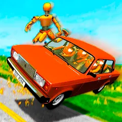 Скачать взломанную VAZ Crash Test Simulator 2  [МОД Unlocked] - стабильная версия apk на Андроид