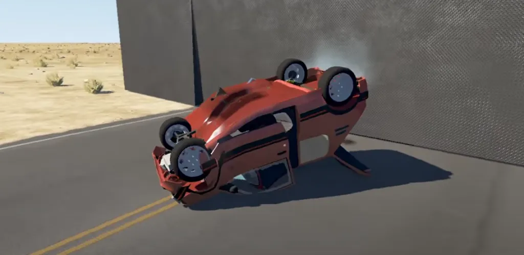 Realistic Car Crash Simulator  [МОД Меню] Screenshot 1