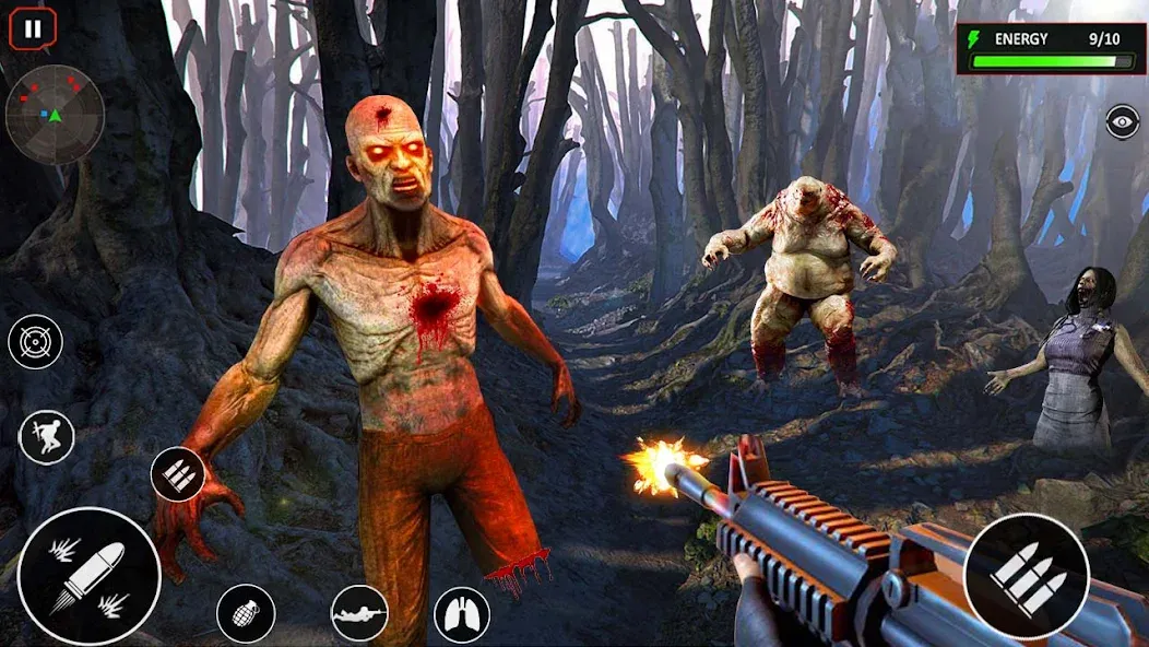 Sniper Zombie Shooting (Зомби стреляющая оффлайн игра)  [МОД Mega Pack] Screenshot 5