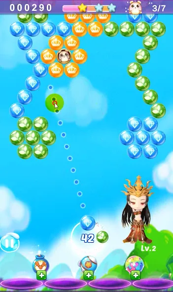 Shoot Bubble Puzzle (Шут Бабл Пазл)  [МОД Бесконечные деньги] Screenshot 3