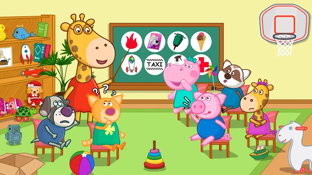 Professions for kids  [МОД Много денег] Screenshot 1