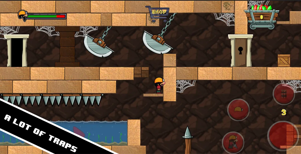 Dan the Dungeon Digger (Дэн Данжн Диггер)  [МОД Много денег] Screenshot 1