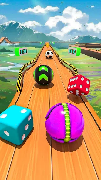 Rolling Ball Game Hop Ball Run (Гоинг Боллс Гейм)  [МОД Бесконечные деньги] Screenshot 2