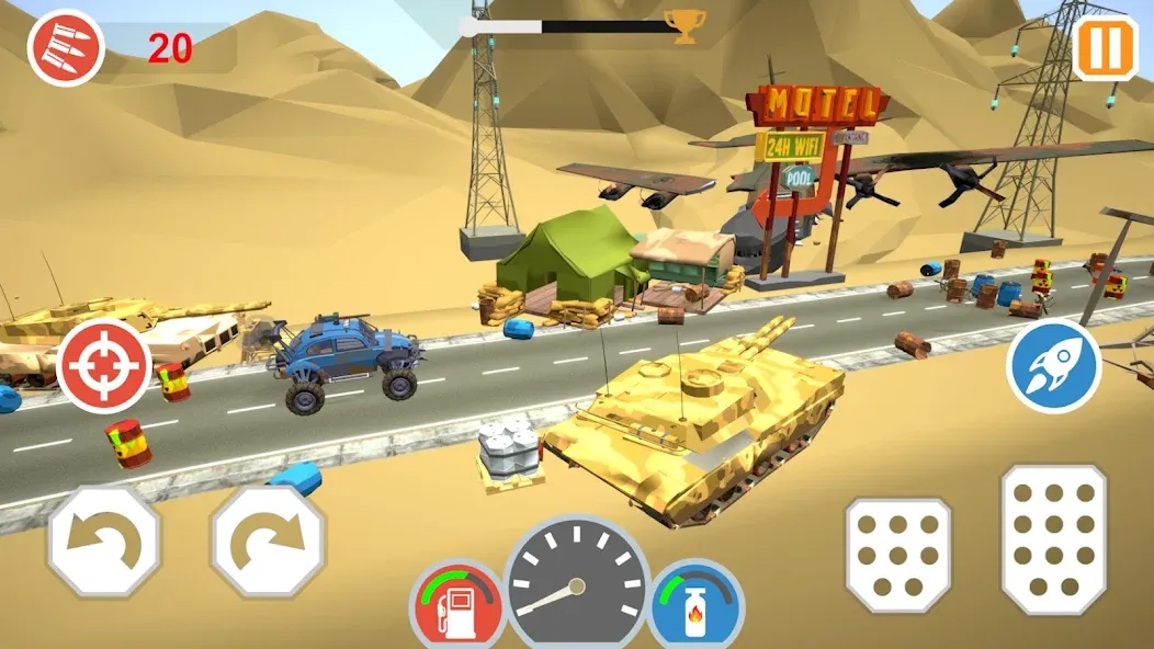 Zombie Cars Crush: Racing Die (Зомби Карс)  [МОД Бесконечные монеты] Screenshot 3