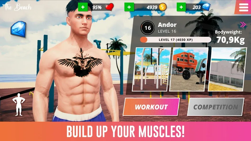 Iron Muscle IV - GYM simulator (Айрон Масл АйВи)  [МОД Unlocked] Screenshot 4