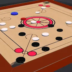 Взломанная Carrom Board Clash : Pool game (Карром борд пул игра)  [МОД Много монет] - полная версия apk на Андроид