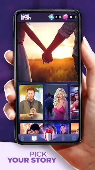 Love Story ® Romance Games (Лав стори)  [МОД Mega Pack] Screenshot 4