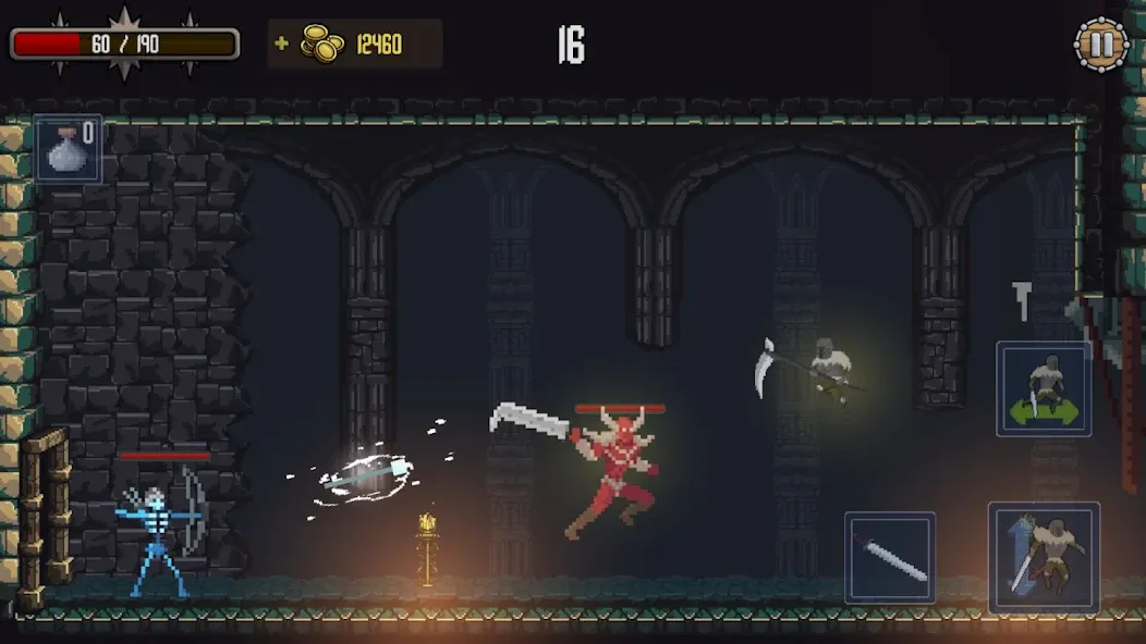 Deathblaze Action Platformer (Смертельное пламя Экшен Платформер)  [МОД Menu] Screenshot 4