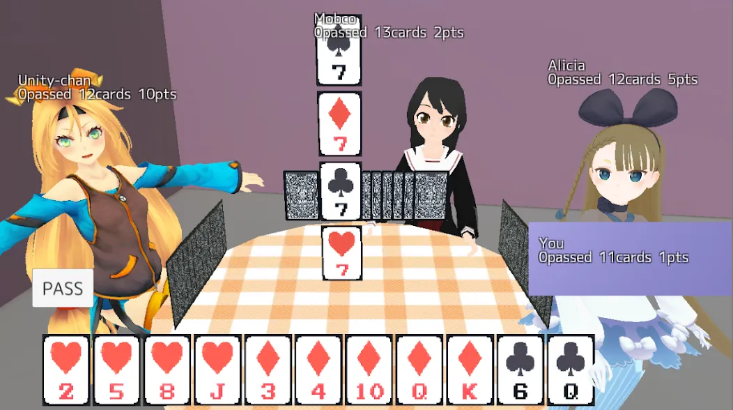 Sevens card game (Севенс карточная игра)  [МОД Unlimited Money] Screenshot 2