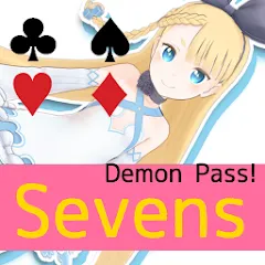 Взлом Sevens card game (Севенс карточная игра)  [МОД Unlimited Money] - последняя версия apk на Андроид