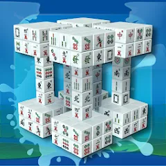 Взломанная Stacker Mahjong 3D (Стаккер Маджонг 3Д)  [МОД Бесконечные монеты] - полная версия apk на Андроид