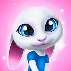 Взломанная Bu Bunny - Cute pet care game  [МОД Меню] - полная версия apk на Андроид