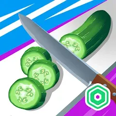 Скачать взлом Super Slices Robux Roblominer (упер Слайсес Робукс Робломайнер)  [МОД Mega Pack] - стабильная версия apk на Андроид