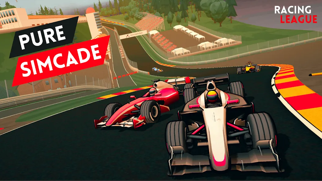 Racing League: 3D Race Offline (Рейсинг Лига)  [МОД Все открыто] Screenshot 1