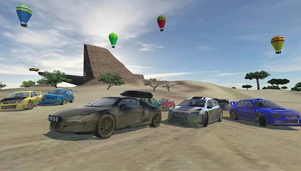 Off-Road Rally (Офф)  [МОД Бесконечные деньги] Screenshot 2