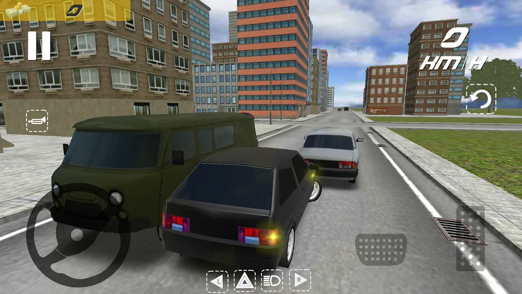 Russian Cars: 8 in City  [МОД Menu] Screenshot 3