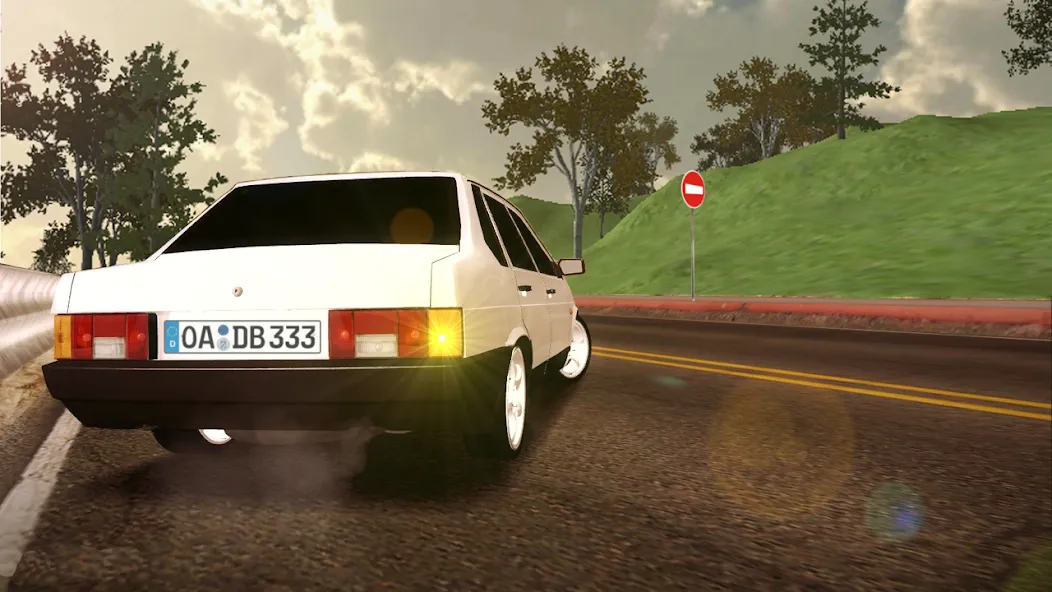 Russian Cars: 99 and 9 in City  [МОД Много денег] Screenshot 1