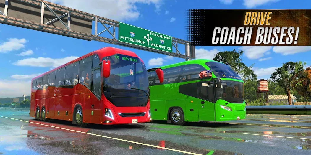 Bus Simulator 2023 (Бус Симулятор 2023)  [МОД Много денег] Screenshot 3