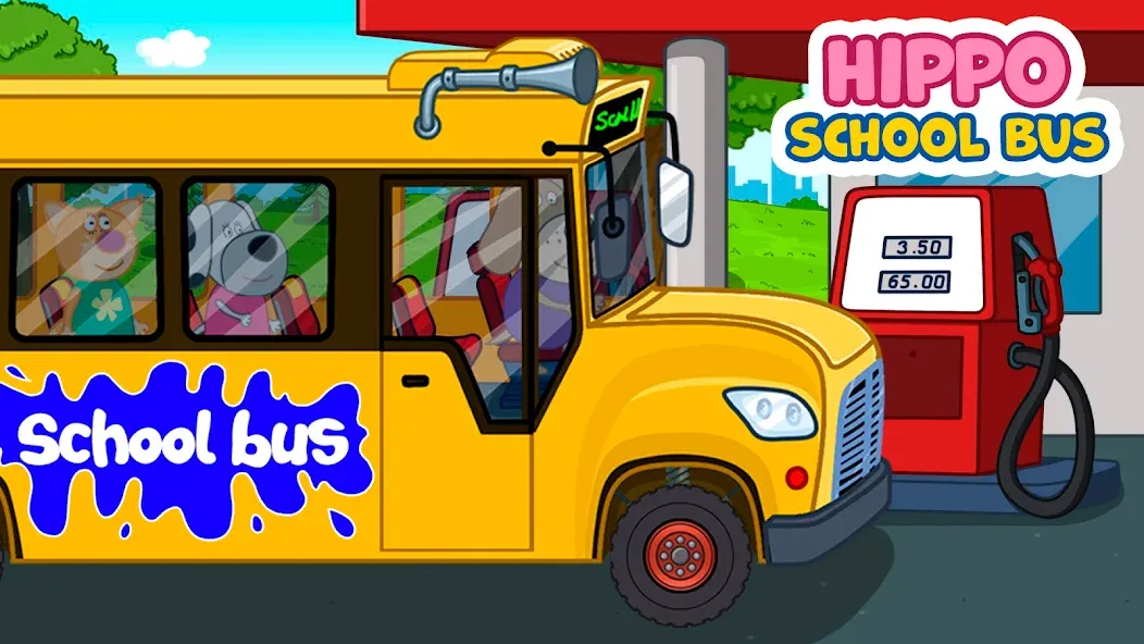 Kids School Bus Adventure  [МОД Много денег] Screenshot 2