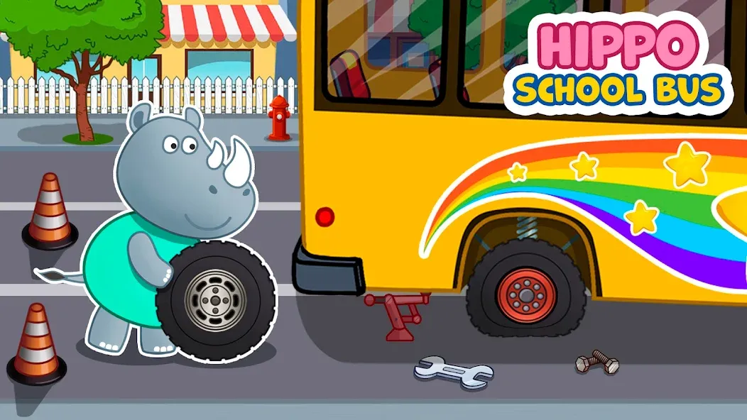 Kids School Bus Adventure  [МОД Много денег] Screenshot 4