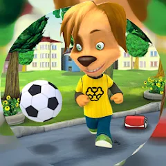 Скачать взломанную Pooches: Street Soccer  [МОД Unlocked] - последняя версия apk на Андроид