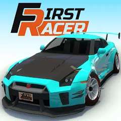 Скачать взломанную First Racer (Фрст Рейсер)  [МОД Mega Pack] - последняя версия apk на Андроид