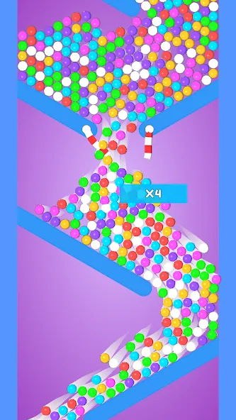 Balls and Ropes: Cut 'n Bounce (Боллс энд Роупс)  [МОД Unlimited Money] Screenshot 2