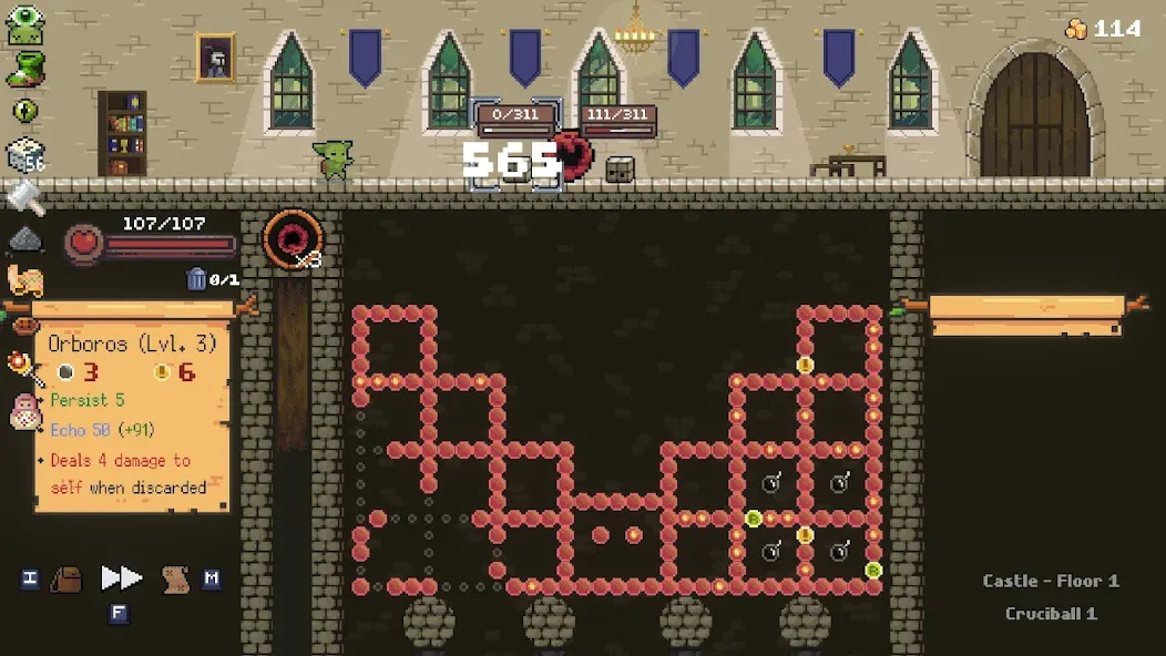 Peglin - A Pachinko Roguelike (Пеглин)  [МОД Бесконечные монеты] Screenshot 5