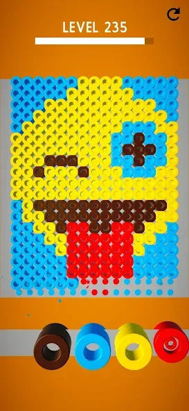 Hama Beads: Colorful Puzzles (Хама бидс)  [МОД Бесконечные монеты] Screenshot 1