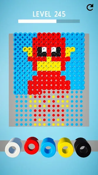 Hama Beads: Colorful Puzzles (Хама бидс)  [МОД Бесконечные монеты] Screenshot 4