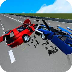 Скачать взломанную Car Crash Simulator: Accident (Кар Симулятор Столкновений)  [МОД Много монет] - стабильная версия apk на Андроид