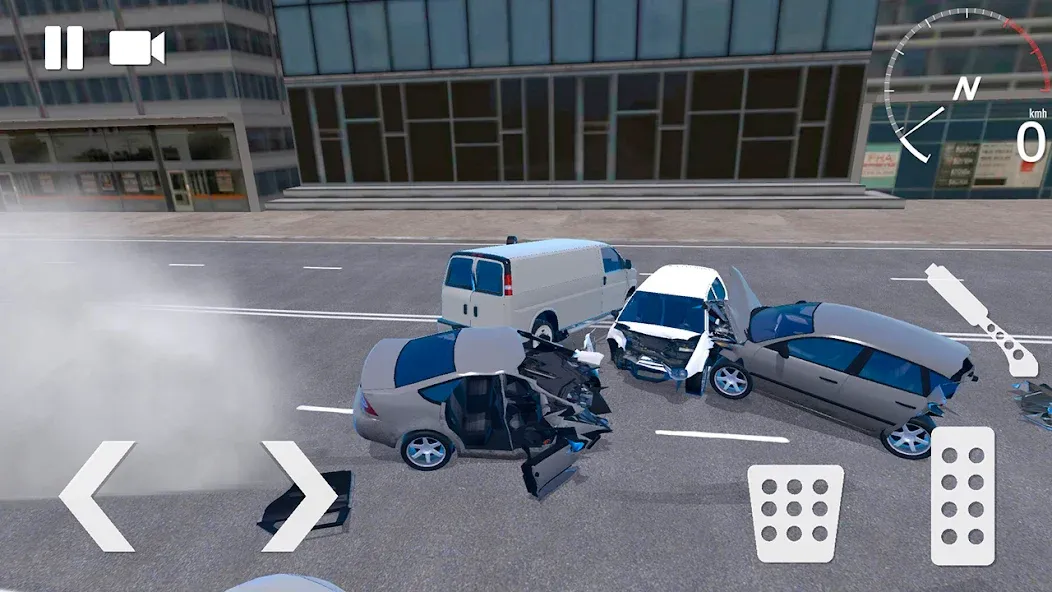 Traffic Crashes Car Crash (Трафик Краш Кар Краш)  [МОД Unlocked] Screenshot 1