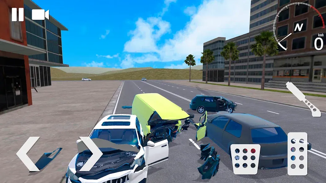 Traffic Crashes Car Crash (Трафик Краш Кар Краш)  [МОД Unlocked] Screenshot 3