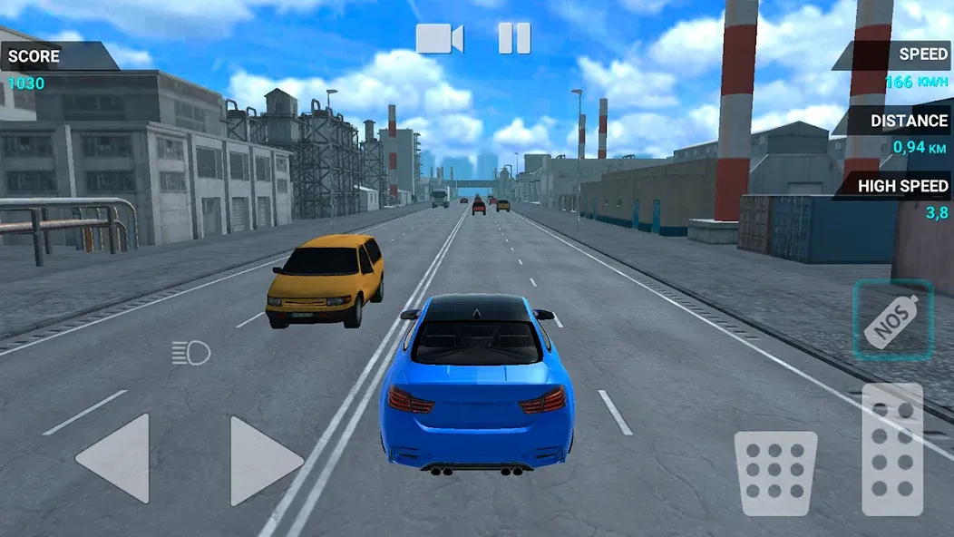 Traffic Racer Speeding Highway (Трафик Рейсер Скоростная Шоссе)  [МОД Menu] Screenshot 4