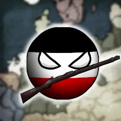 Взломанная Countryball: Europe 1890 (Кантриболл)  [МОД Много монет] - последняя версия apk на Андроид