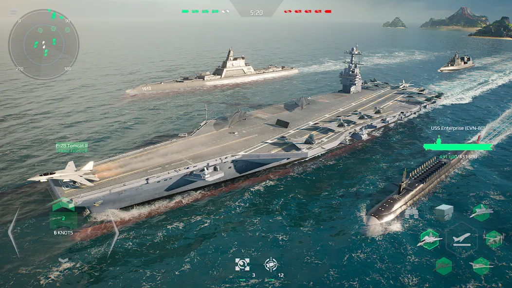 Modern Warships: Naval Battles (МОДЕРН ВАРШИПС)  [МОД Unlimited Money] Screenshot 2