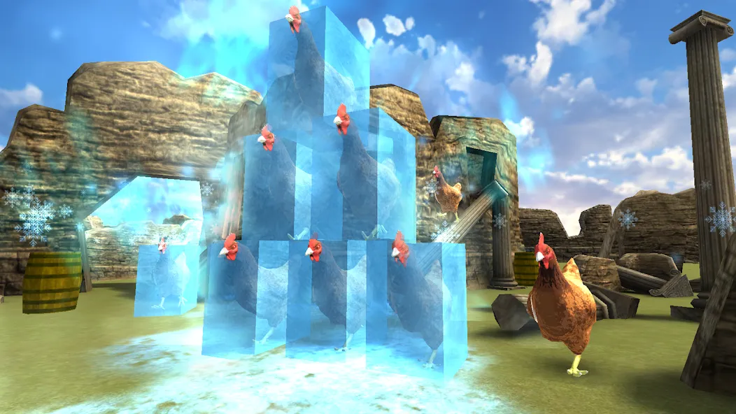 Cluck Shot: Chicken War FPS (Клак Шот)  [МОД Много монет] Screenshot 3