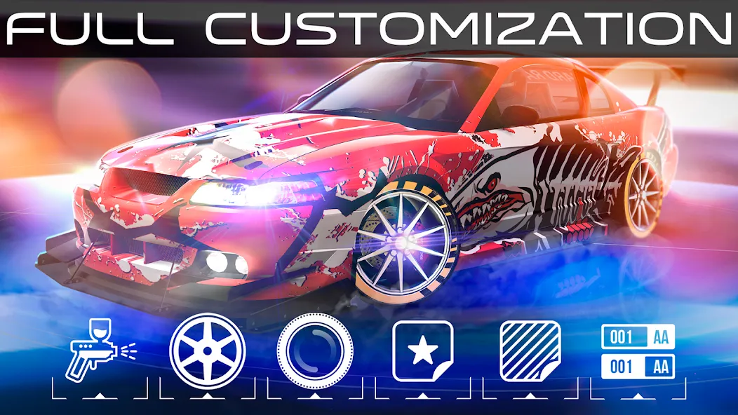 Hard Racing - Real Drag Racing (Хард Рейсинг)  [МОД Все открыто] Screenshot 4