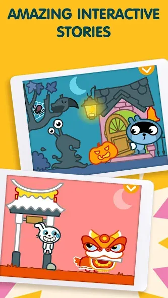 Pango Kids: Fun Learning Games  [МОД Много монет] Screenshot 3