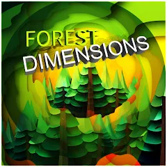 Скачать взлом Forest Dimensions (Форест Дименшнс)  [МОД Mega Pack] - стабильная версия apk на Андроид