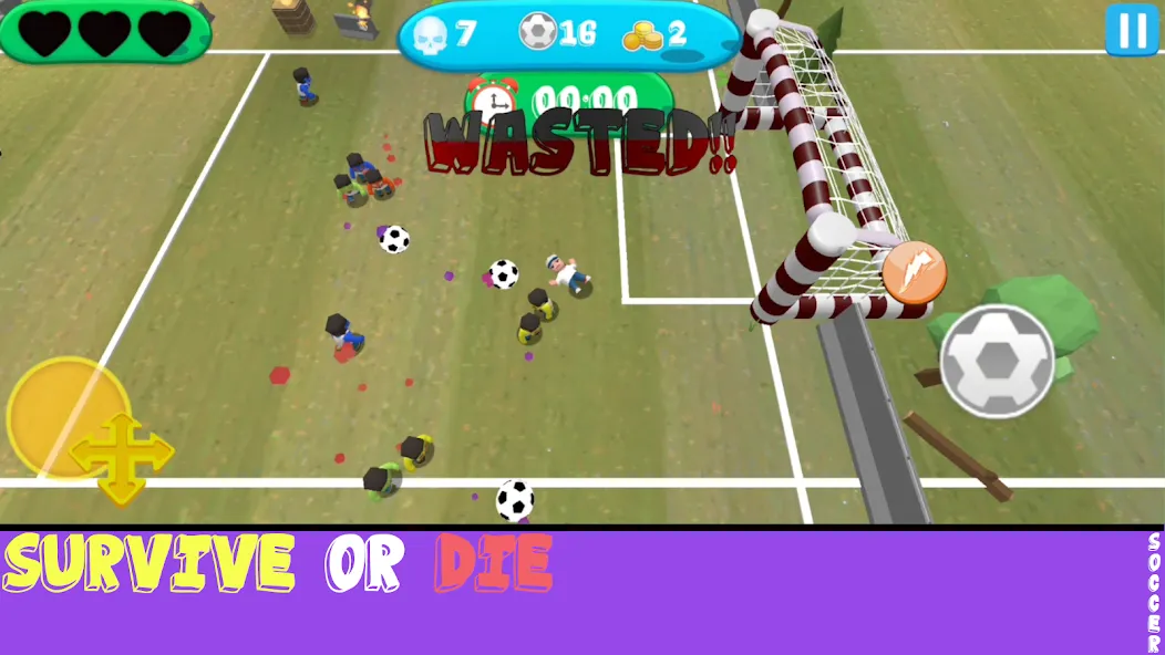 Soccer Apocalypse Survival (Соккер Апокалипсис Сурвивал)  [МОД Unlimited Money] Screenshot 2