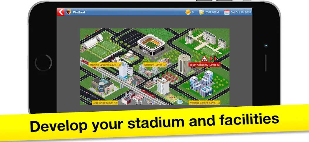 Soccer Tycoon: Football Game  [МОД Меню] Screenshot 2