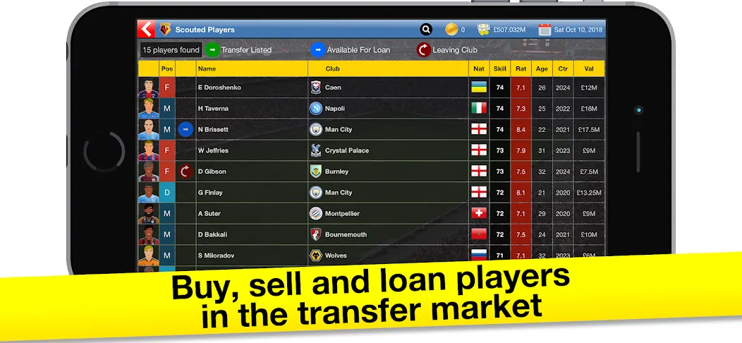 Soccer Tycoon: Football Game  [МОД Меню] Screenshot 3